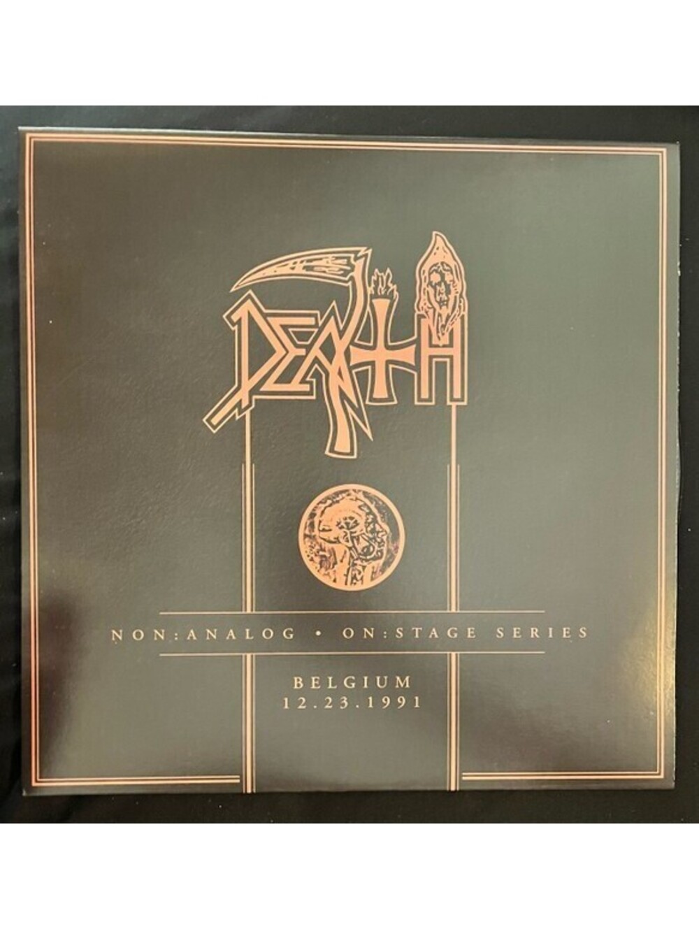 DEATH - NON ANALOG ON STAGE SERIES BELGIUM LP VINYL RECORD death metal thrash